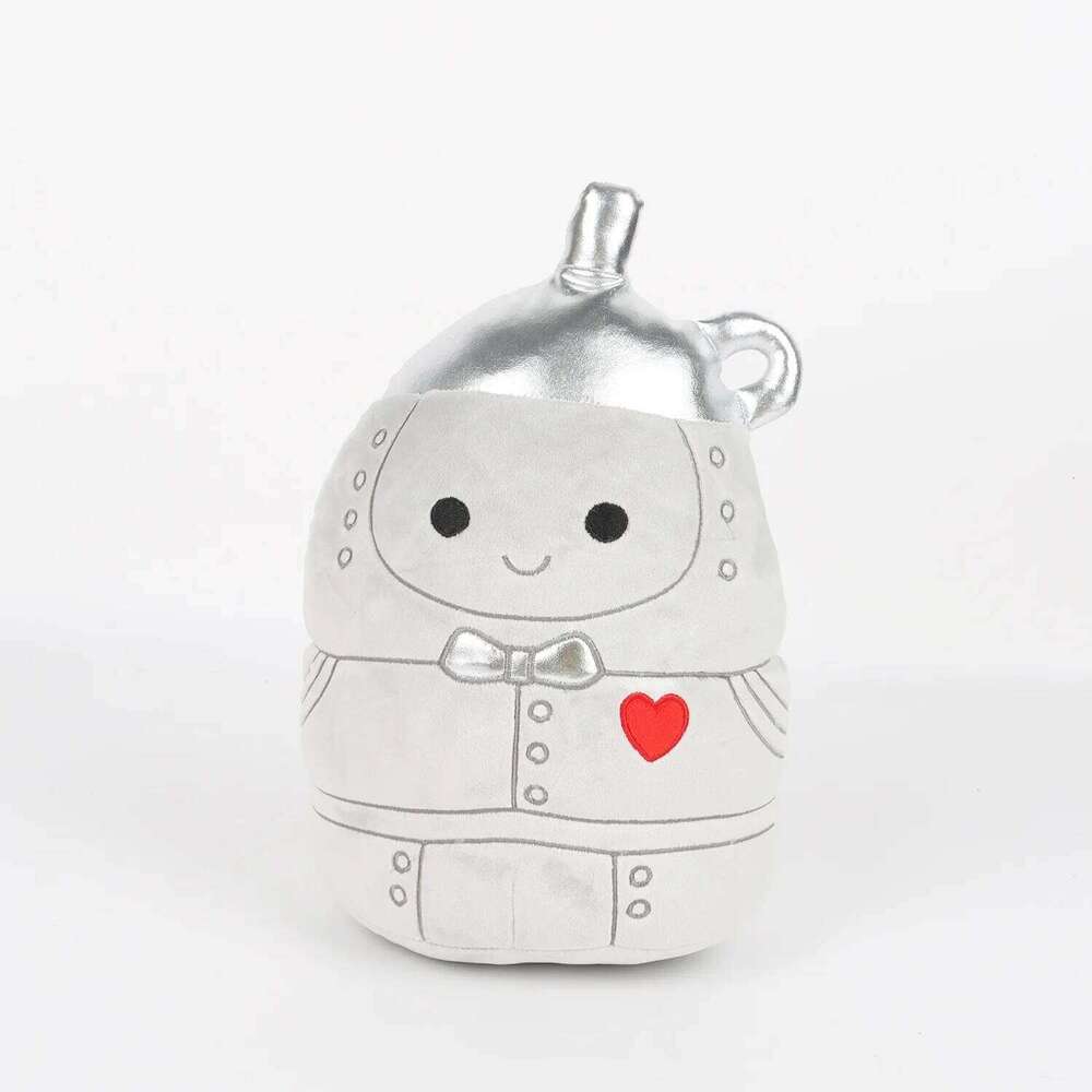 Cute Movie Characters Plush Pillow Lion Scarecrow Round Huggable Stuffed Dolls Super Soft Kawaii Anime Cushion Gift for Fans Y260128