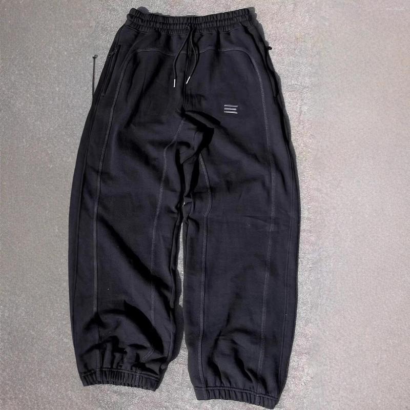 Men's Pants Cross-Border Y2K Patchwork Embroidered Sweatpants Unisex Kroen Retro Casual Street Loose Drawstring Joggers Trendy