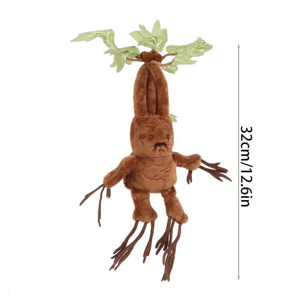35cm Mandrake Toy Cartoon Soft Stuffed Anime Plush Doll For Kids' Birthday Christmas Gift Home Decor Fans Collect Gifts Y260128