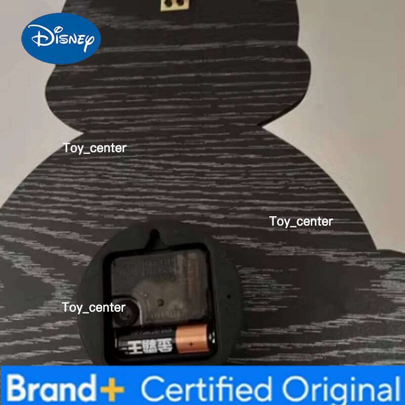 Disney Mickey Mouse Fashion Cartoon Wooden Silence Living Room Bedroom Desktop Clock Ornaments Home Decor Gifts H260128