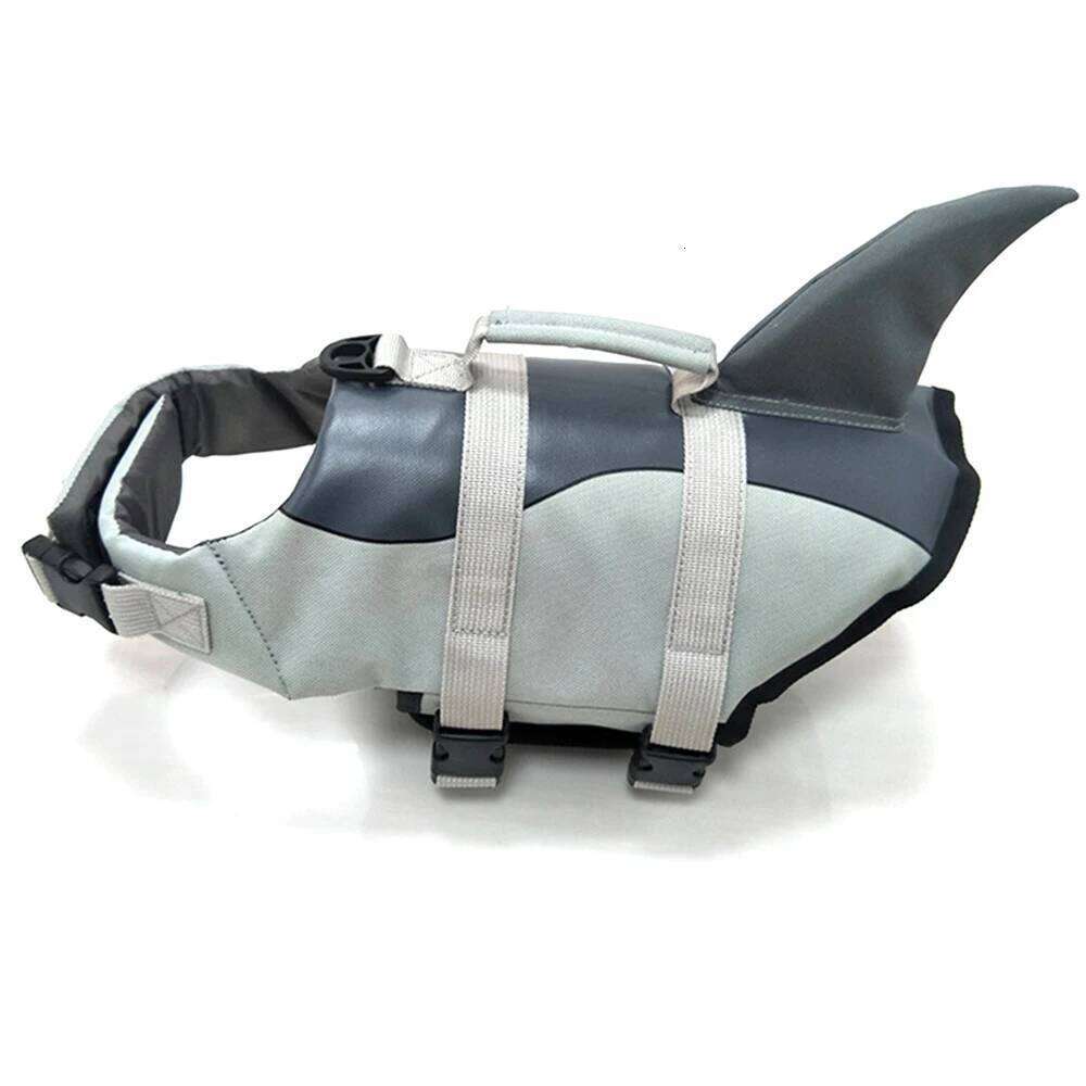 Vest Summer Shark Mermaid Pet Life Jacket Clothes Harness Dogs Swimwear Pets Swimming Suit Funny Cute Dog Costu XJ260127