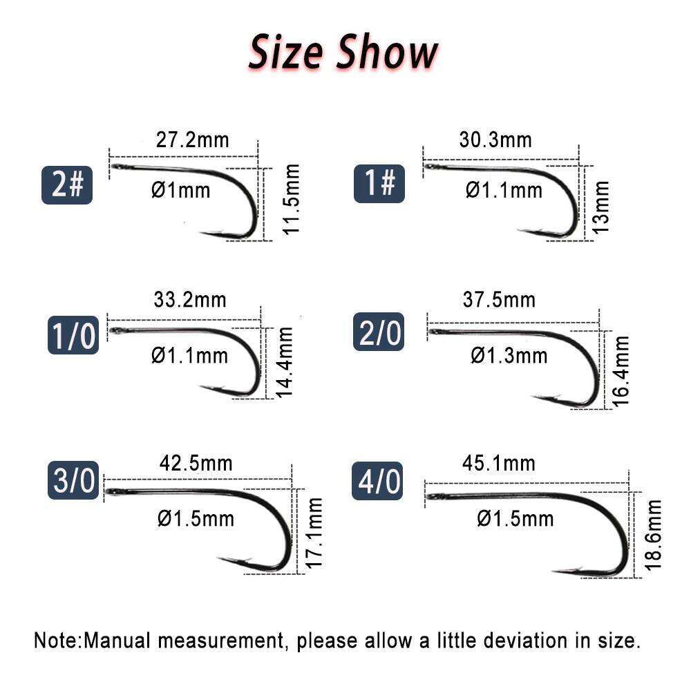 Vampfly 2X Stength Stinger Fishhook Fly Hook Streamer Flies Tying For Pike Bass Trout Saltwater Freshwater Fishing Z260128