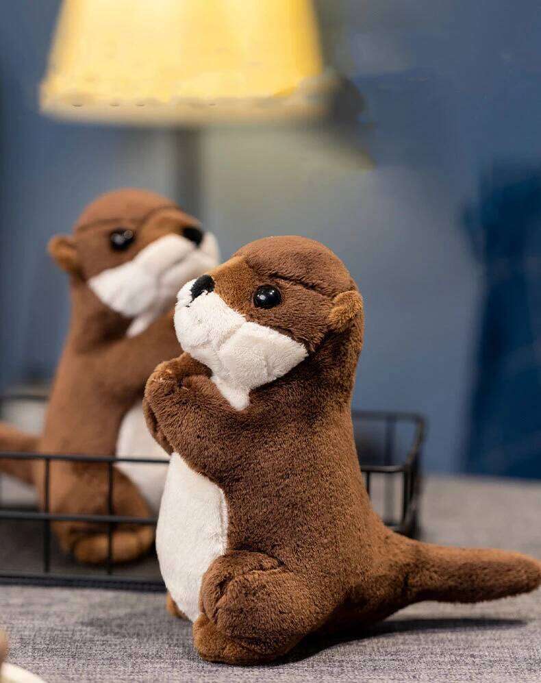 Wish doll niche ornaments boyfriend quirky otter magnetic plush toys birthday gift Y260128