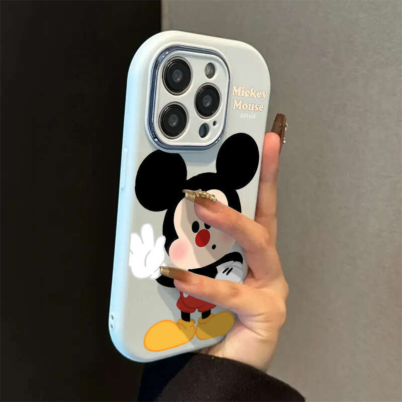 Hello Mickey Compatible with Apple 17 Pro Max Precision Hole Plus-size Phone Case iPhone 16/15/14/13 New S260128