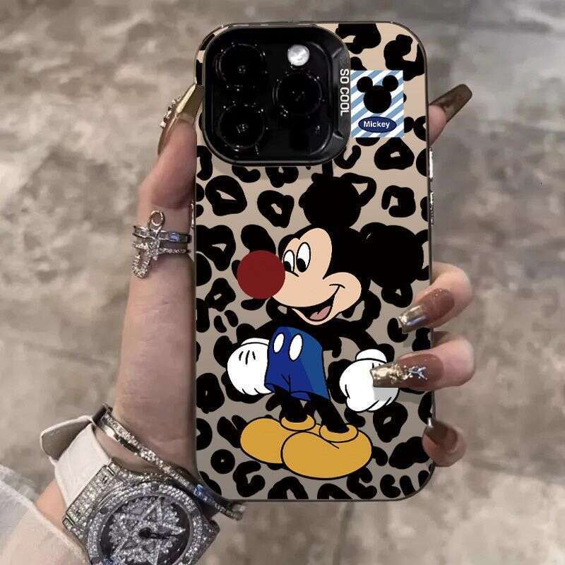 Red Nose Mickey Compatible with Apple Phone iPhone 16 Pro Max Cute 14 Niche 13 Hard Case 15 S260128