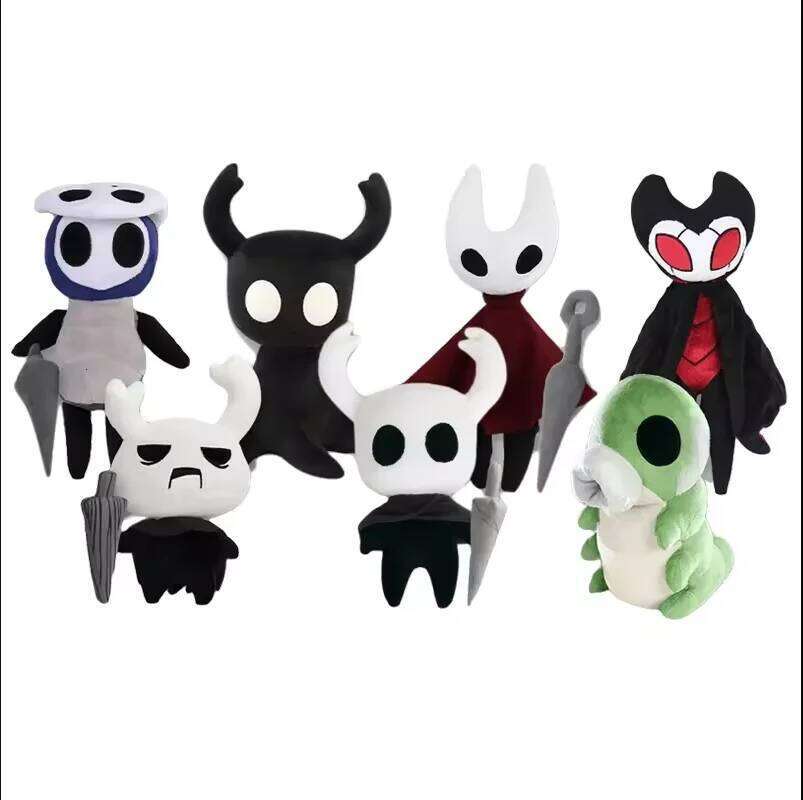 2026 Game Hollow Knight Zote Figure Ghost Plush Stuffed Animals Doll Brinquedos Kids Toys For children Christmas Gift Y260128