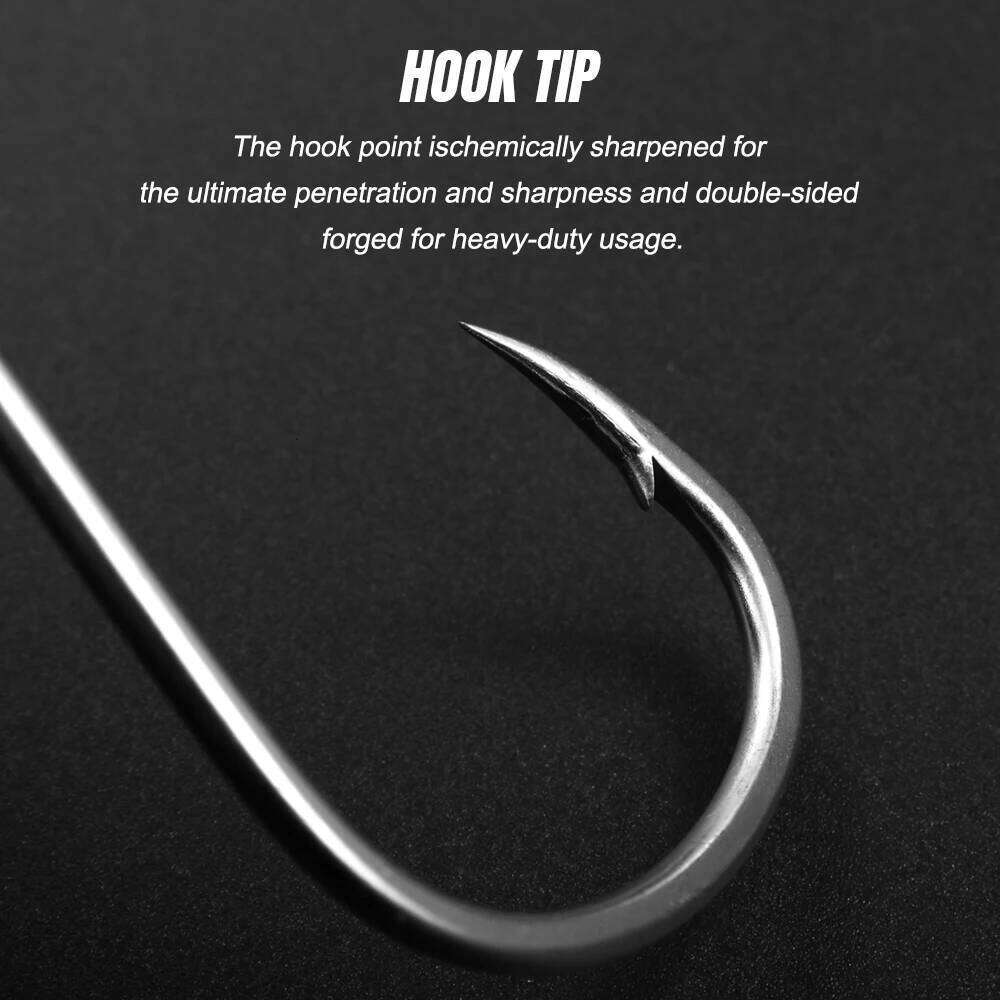 JIGGING PRO Pike Fishing Hooks 20-50pcs Saltwater High Quality Jig Hook Fishhooks For Slow Fast Pitch Jigging Z260128