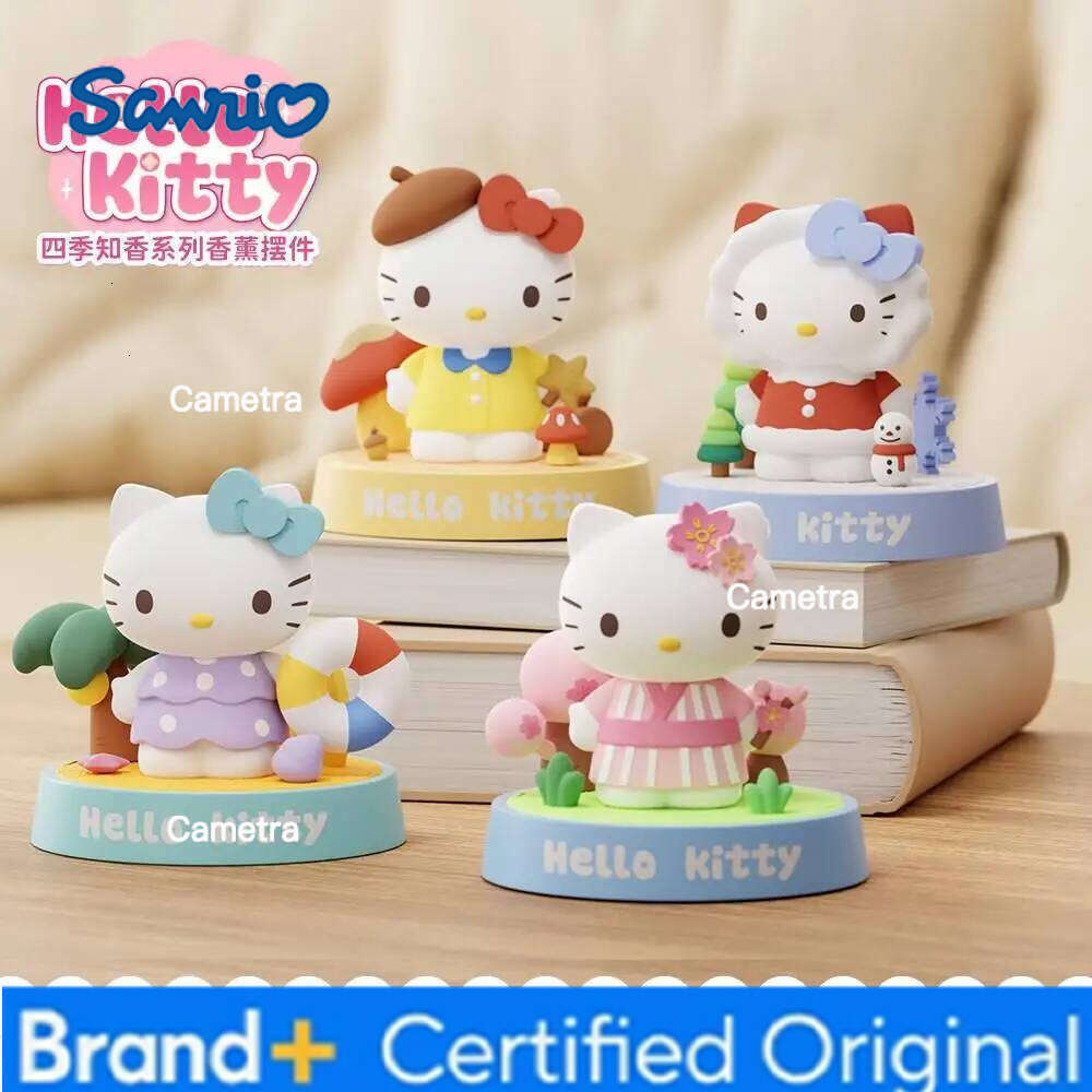 Sanrio Hello Kitty Aromatherapy Car Ornament Practical High-End Birthday Gift for Girls Ideal Friend Present H260128
