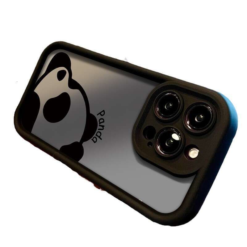 Squatting Panda Compatible with Apple 15 Max Phone Case Cartoon iPhone 14 Cute 13 Creative 12 Pro S260128