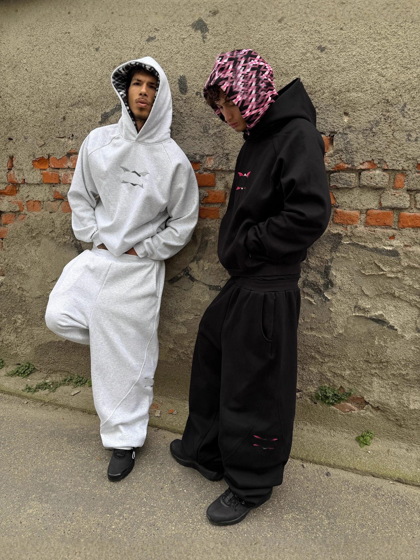 Mertra Double Hoodie High Quality Embroidery Hooded Sweatshirt Casual Loose Street Hip Hop Unisex Casual Hoody Pullover