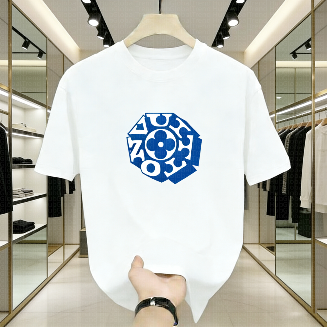 Designer t shirt Unisex Cotton Short Sleeve T Shirts Soft Breathable Casual Round Neck Tees For Daily Wear All Match Loose Fit Basic Tops