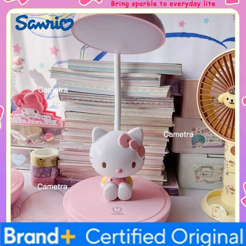 Sanrio Led Desk Lamp Desktop Study Writing Night Light Cute Bedroom Dormitory Bedside Eye Protection Creative Birthday Gift Girl H260128