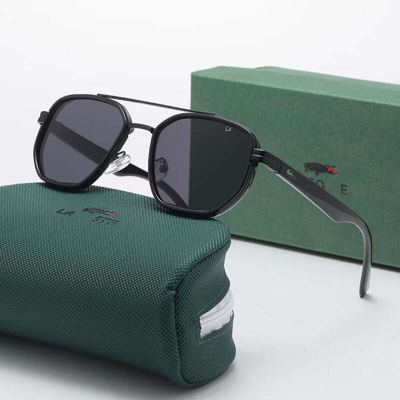 designer sunglasses Men Metal Frame Crocodile Goggle lenses cool retro frame pattern frame flat lenses Beach Sun Retro Frame