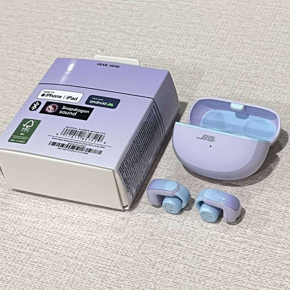 Famous Brand Cross Border New Ultra Open Wireless Bluetooth Earphones V Ear Clip Spatial Audio Non In Headphones CKS