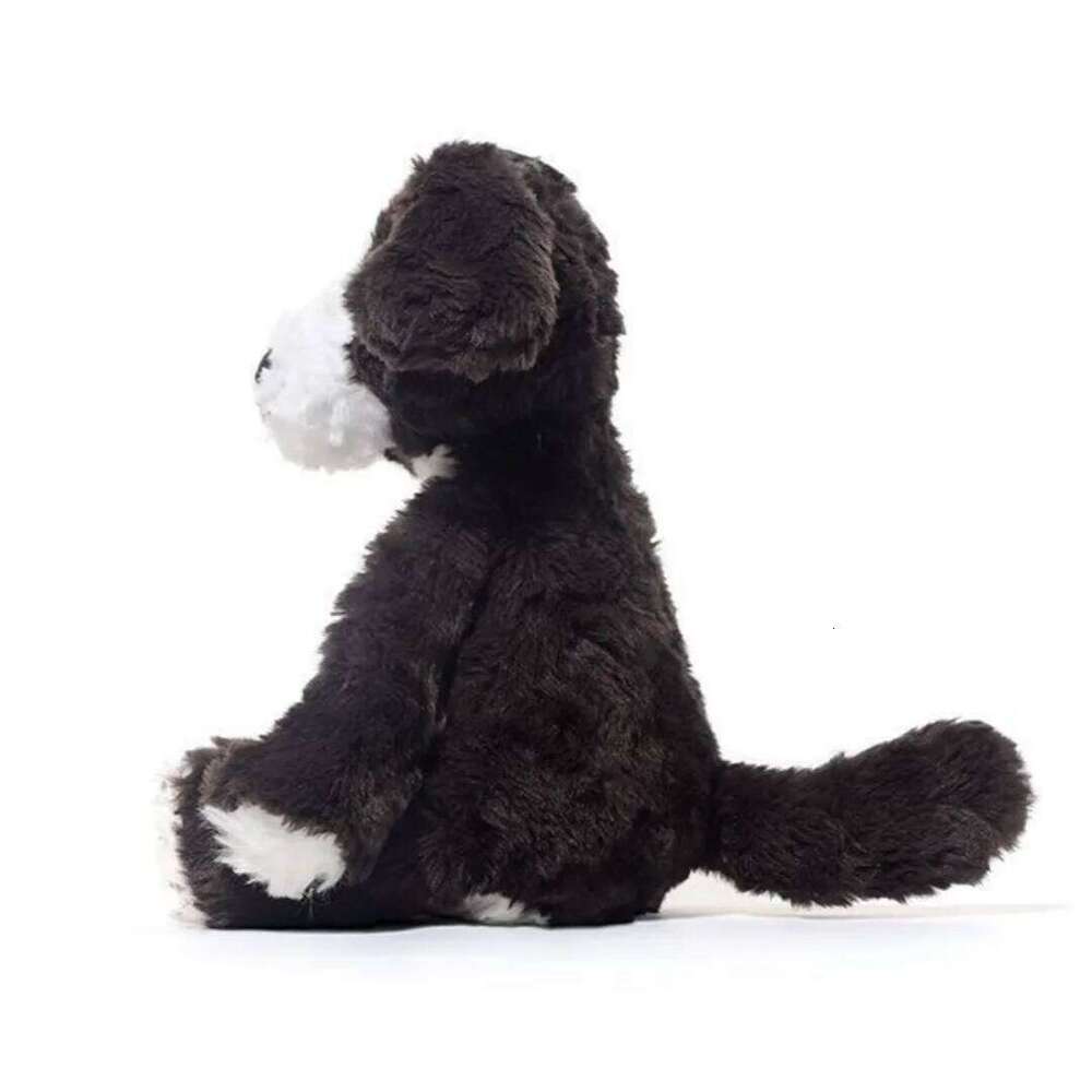 1pc 24cm/9.44in Pluto puppy plush toy cute border collie soothing doll birthday gift Y260128