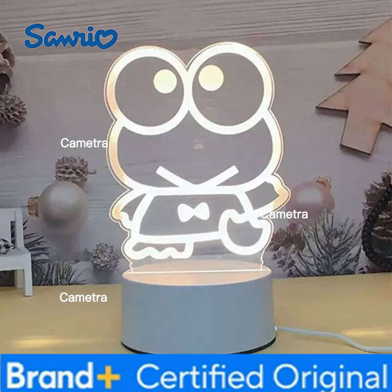 Sanrio New Hello Kitty KEROKERO KEROPPI My melody Creative Cartoon Bedside Night Atmosphere Light Kawaii Girl Heart Birthday Gift H2601281