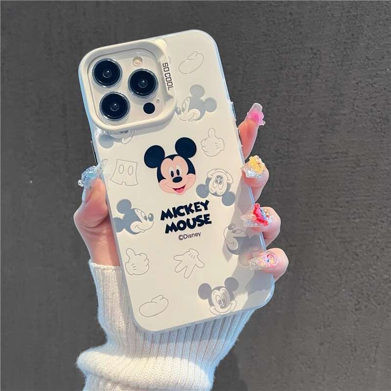 Compatible with Apple 17 Pro Max Phone Case iPhone 14 Couple Mickey Mouse Cute Sweet Super Popular Fairy S260128
