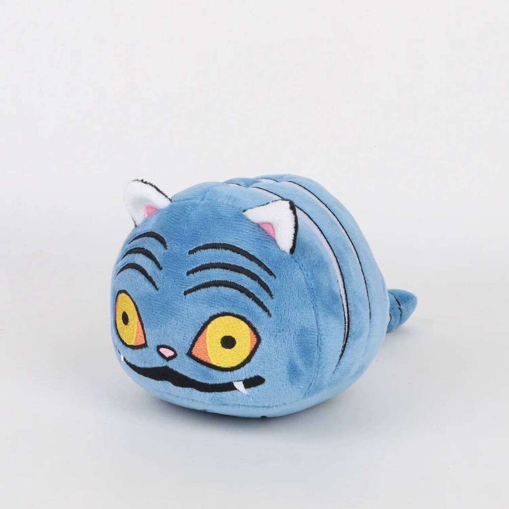 Kawaii Demon Hunters Tiger PlushToy Netflix Kpop Peripheral Plush Toy Cute Doll Birthday Christmas Gift Fans and Girls Y260128