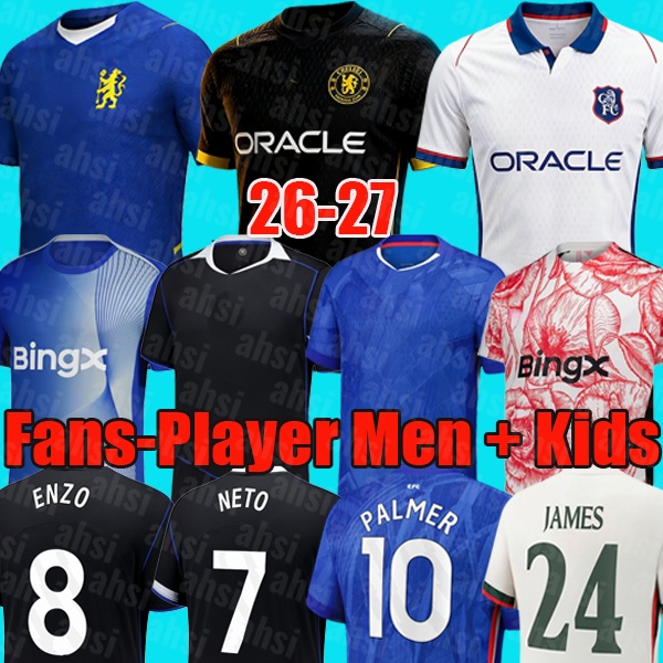 ENZO NETO DELAP 25 chelseaa fc 26 27 PALMER Jackson soccer jersey Disasi Fernandez Mudryk JAMES football shirt men kids sets Remembrance Pre Match Top Garnacho