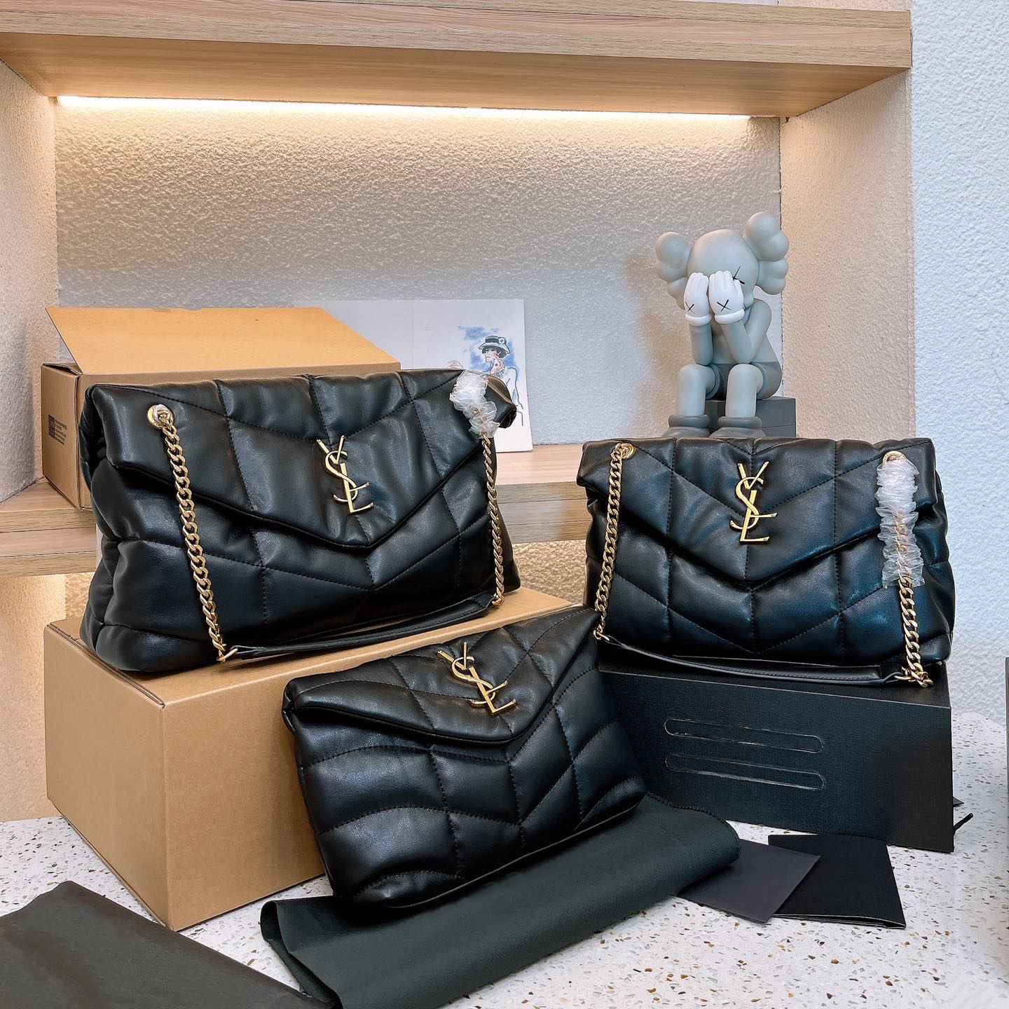 Designer Bag Shoulder Bag Luxury Bag Wallet Metal Accessories Monogram Crossbody bag Magnetic Closure Leather Cloud Bag Flap Classic High Quality Underarm Bag New