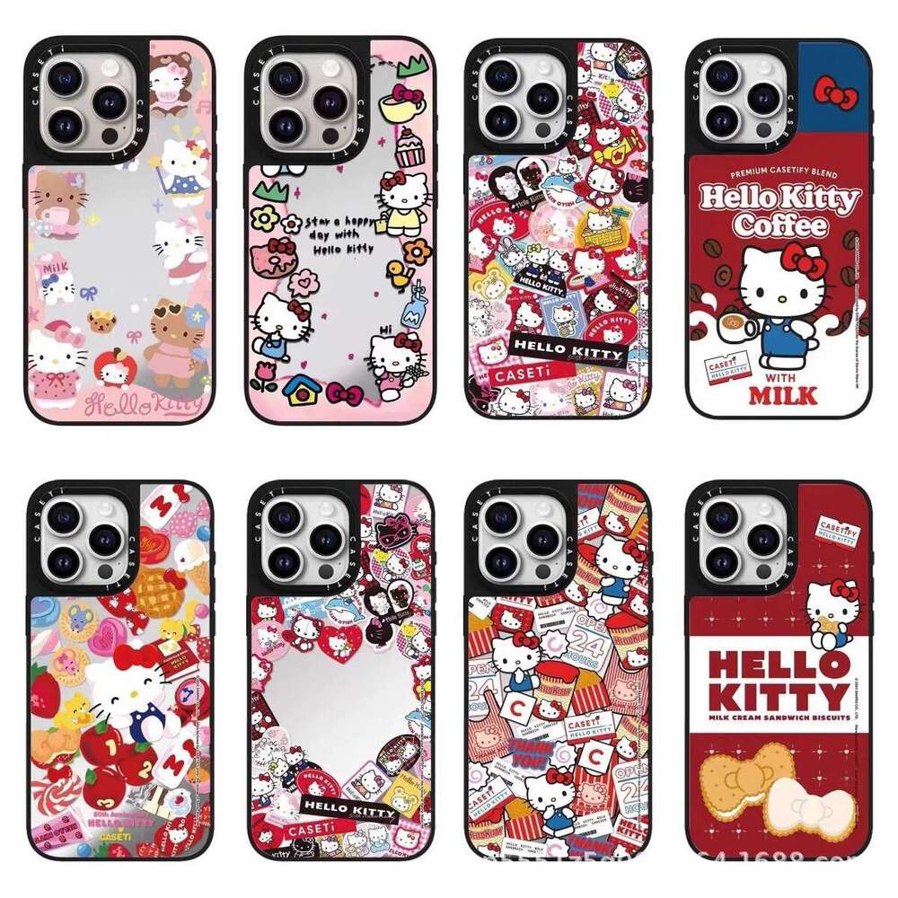 co-branded 50th anniversary HelloKitty Hello Kitty iPhone17promax phone case compatible with Apple 16 S260128