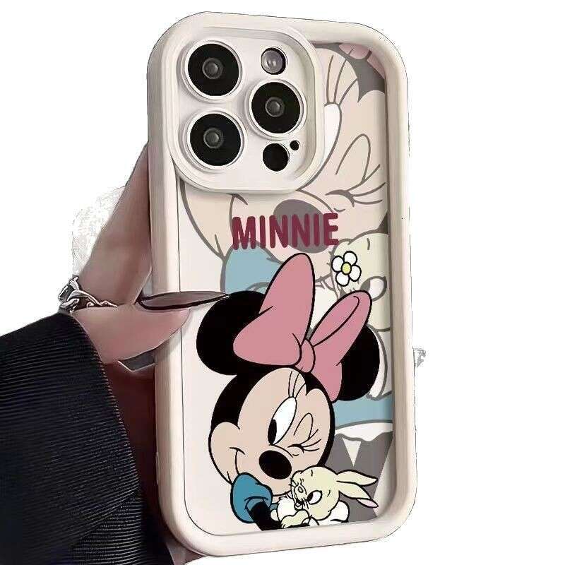 Ghost Mickey Compatible with Apple 14 Pro Max Phone Case iPhone 13 Cartoon 15 New 11 Cute 12/16 X S260128