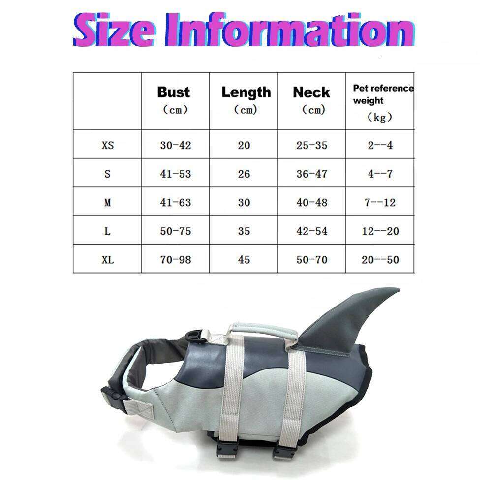 Vest Summer Shark Mermaid Pet Life Jacket Clothes Harness Dogs Swimwear Pets Swimming Suit Funny Cute Dog Costu XJ260127