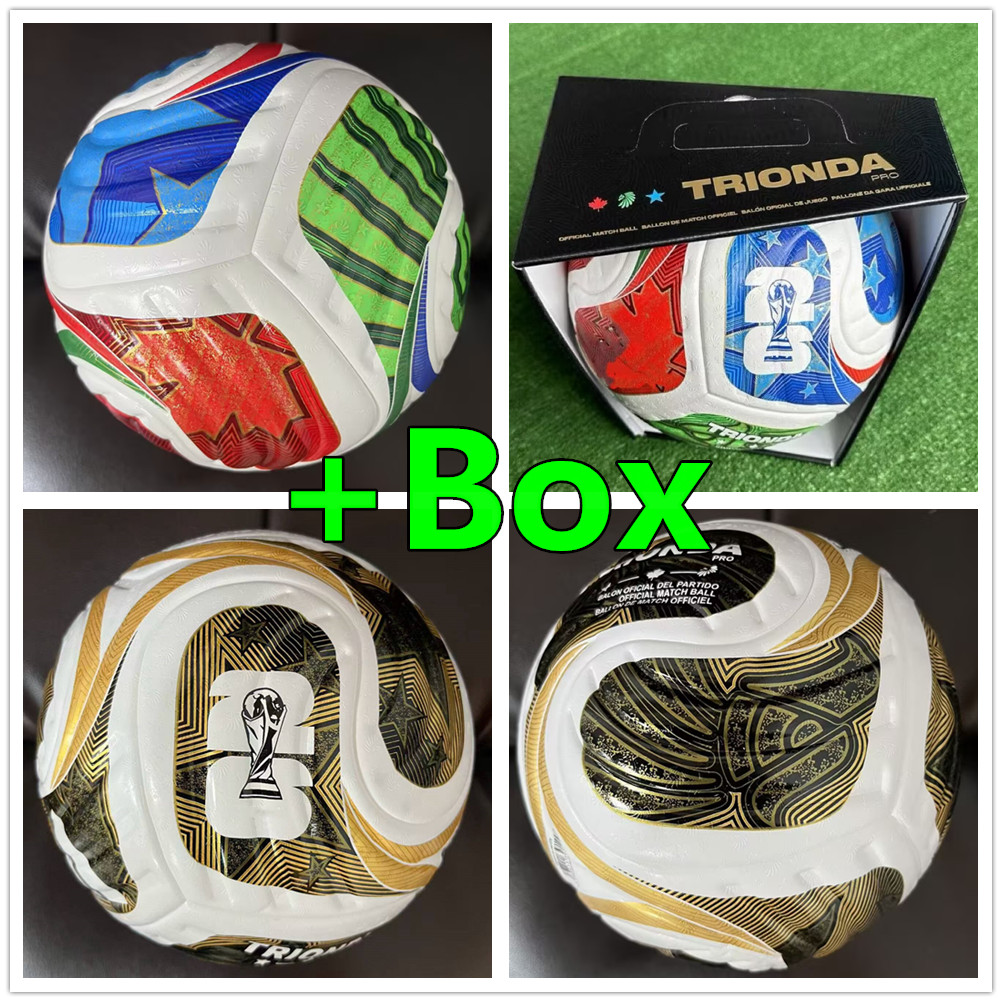 2026 Club World Cup soccer Ball Size 5 high-grade nice match football Ship the World Cup balls without air add box