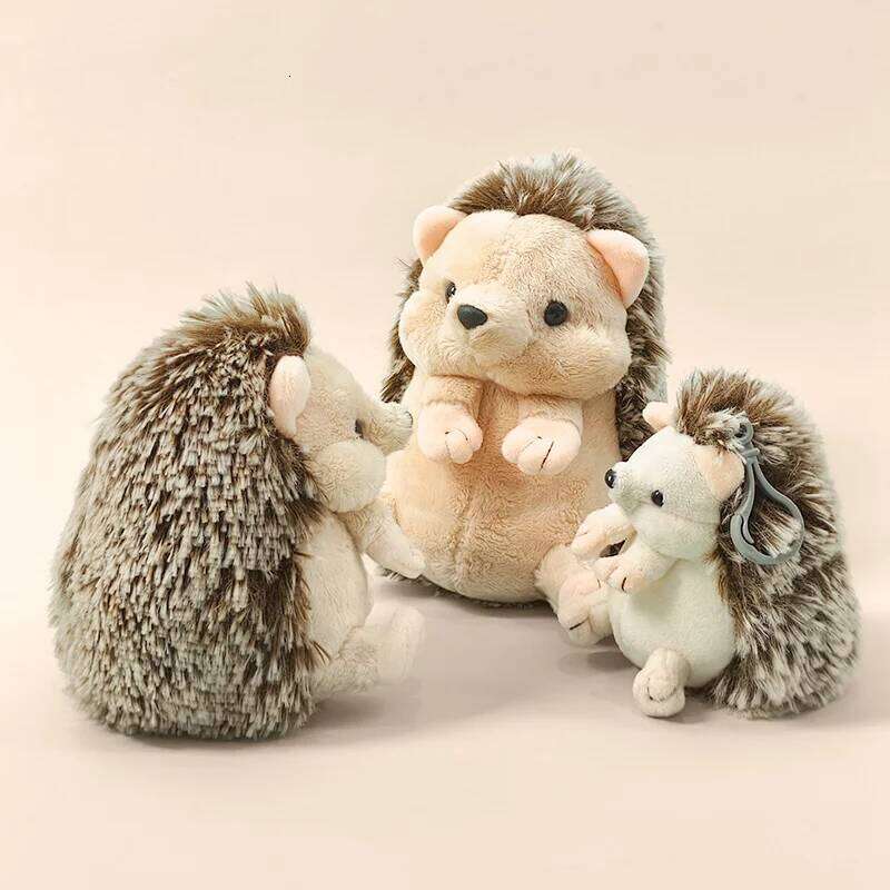 13cm/17cm/22cm Cute Plush Pendant Hedgehog Companion Cartoon Doll Kid Birthday Gift Halloween Christmas Toy Y260128