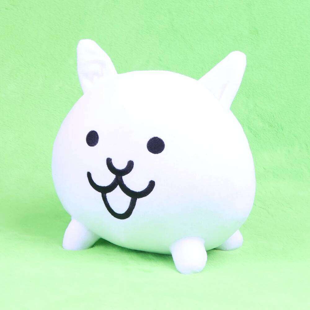 20cm The Battle Cats Kawaii Neko Cat Plush Doll Cute Anime Figure Toys Soft Stuffed Animal Toy Gifts for Children Y260128