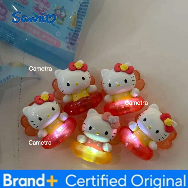 Sanrio Characters Pearl Shell Series Mini Blind Box Anime Doll Kitty Kuromi Cinnamoroll Trendy Play Ornament Children Gifts H260128