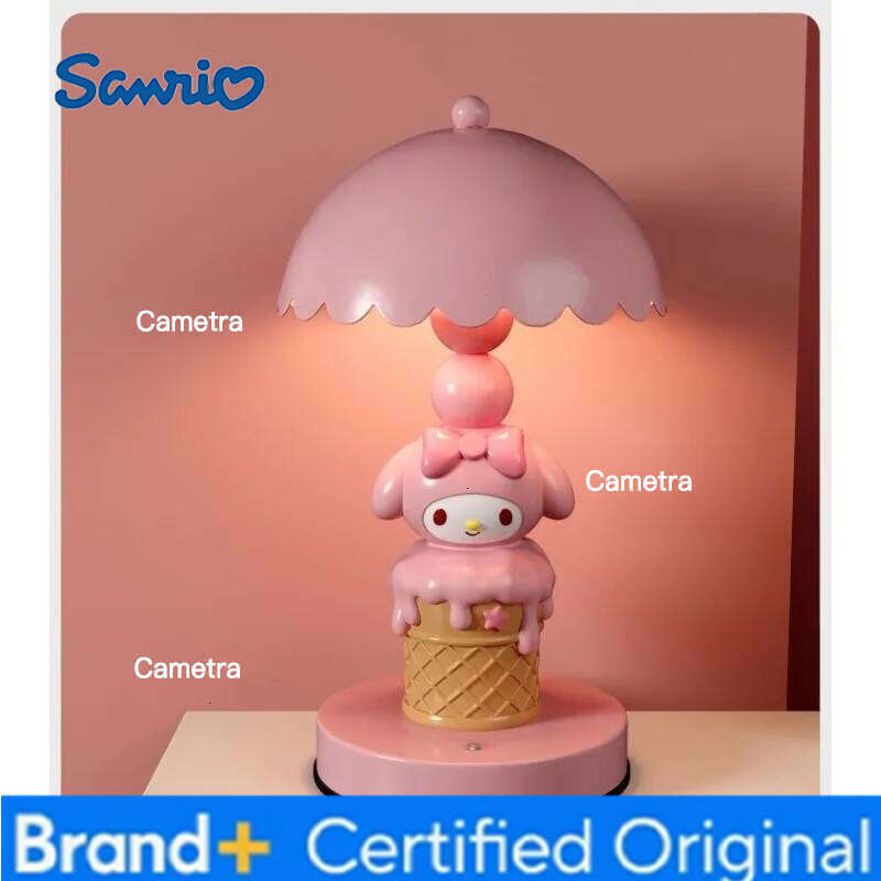 Sanrio Hello Kitty kuromi My melody high value table for girls bedroom bedside decorative lamp ornaments exquisite birthday gifts H2601281