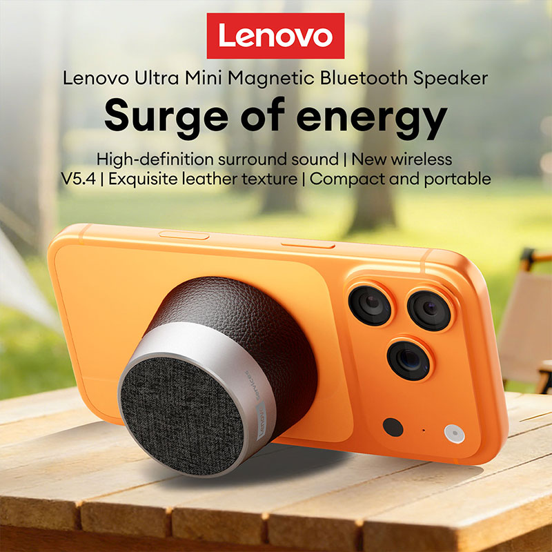 Lenovo HD103Pro Bluetooth 5.4 Speaker Portable TWS Dual Device Connection Laptop Speaker Deep Bass Speaker Long-Lasting Battery Life Outdoor Camping M