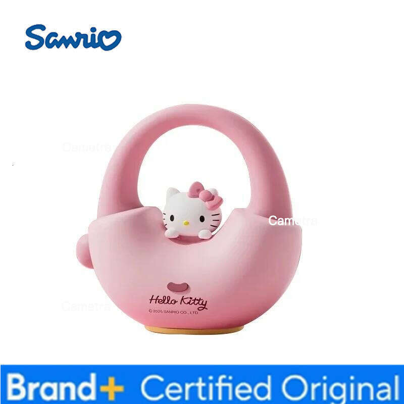 Sanrio Anime Hello Kitty Kuromi Pochacco Cartoon Handbag Style Silicone Night Kawaii Ambient Light Ornament Gift H260128