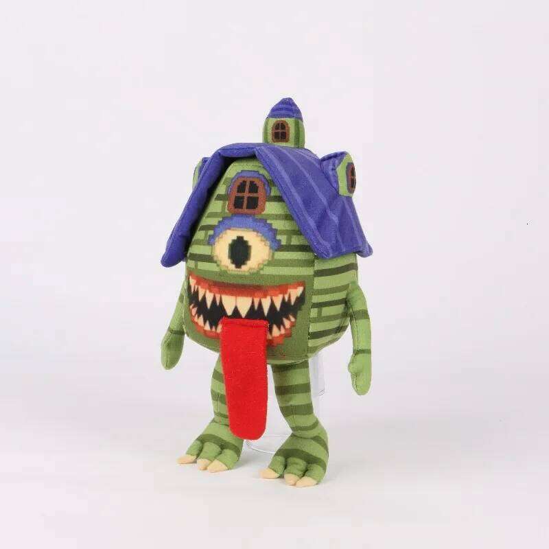 25cm A La Casa Boo Plush Peripheral Toy Steal a Brainrot Game Fan Kid Birthday Christmas Gift Y260128