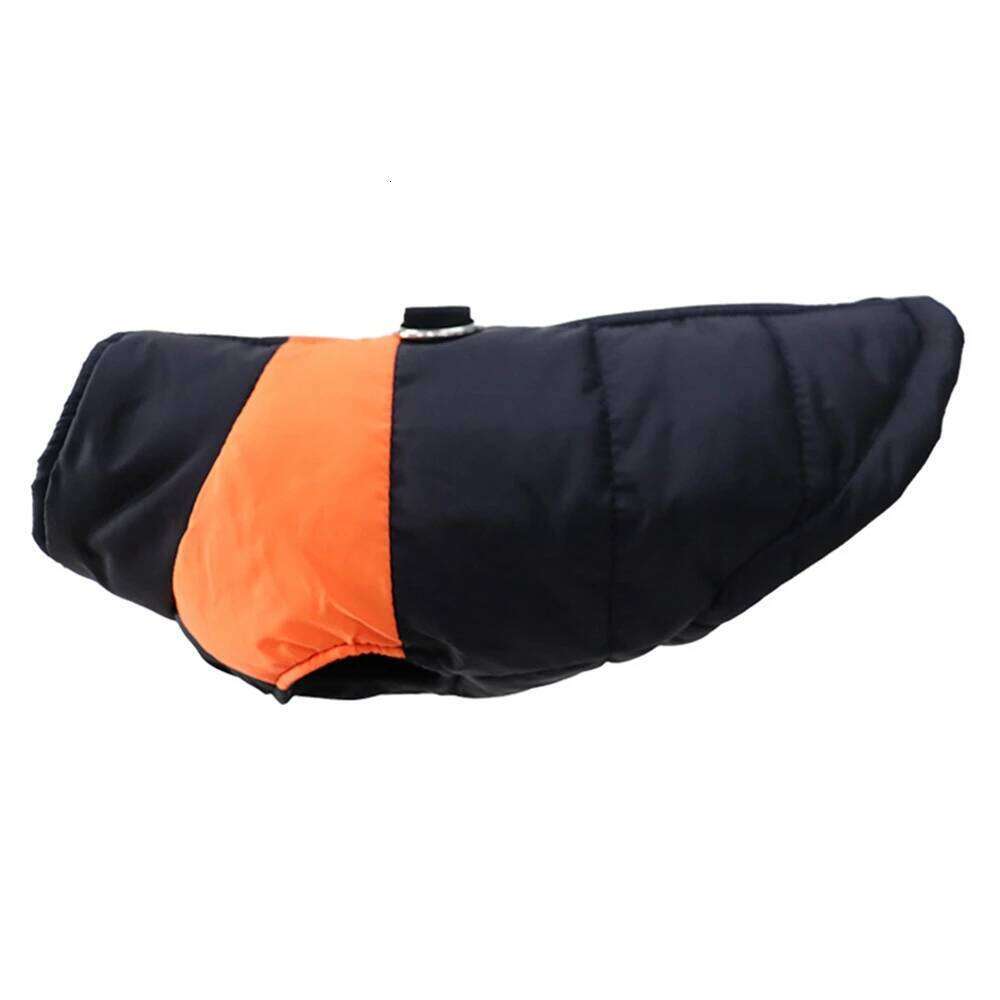 Winter Pet Dog Jacket Coat Warm Back Zipper Coats Small Medium Dogs Soft Vest Windproof Thickness Outfits With D-ring Costume XJ260127
