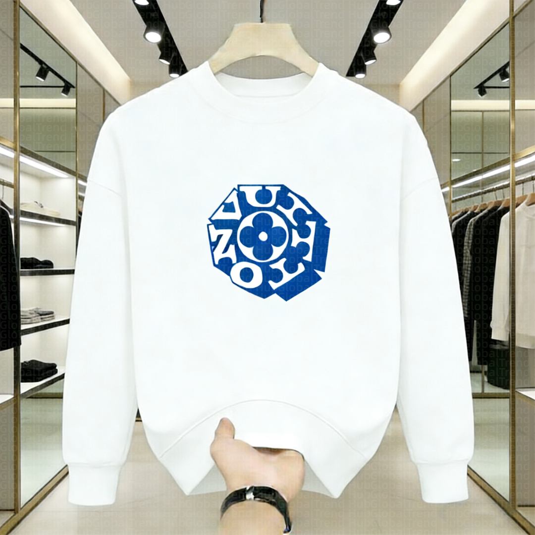 Designer Hoodie Unisex Crew Neck Sweatshirt Casual Fleece Pullover Sweater Soft Warm Basic Tops For Daily Wear