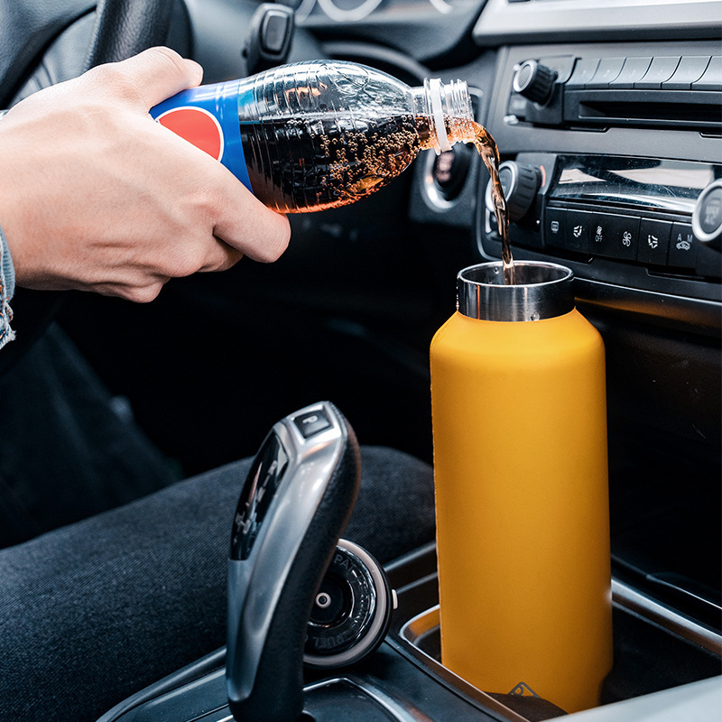 REVOMAX 1 Liter Large Capacity Travel Cup Stainless Steel Portable Vacuum Flask Insulated Tumbler Thermos Bottle 240729