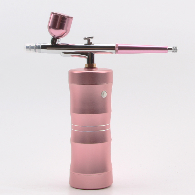 Foreverlily 0.3mm Nail Airbrush Kit 1200mA Portable Airbrush Nails Art Painting Spray Gun For Makeup Cake Paint Barber 240716