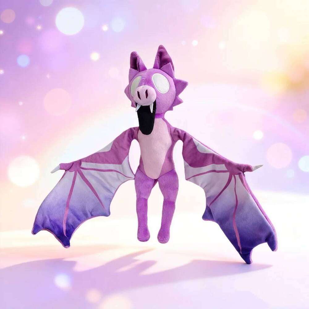 Kawaii Toys 99 Nights in the Forest Plush Cute Bat Doll Kids Game Fans Halloween Christmas Gifts Home Decor Y260128