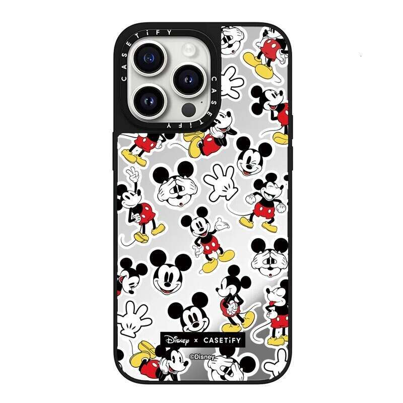 CASETi Mickey Snow White Compatible with iPhone 16 Apple 15 Pro Phone Case Cartoon 14 Shockproof S260128