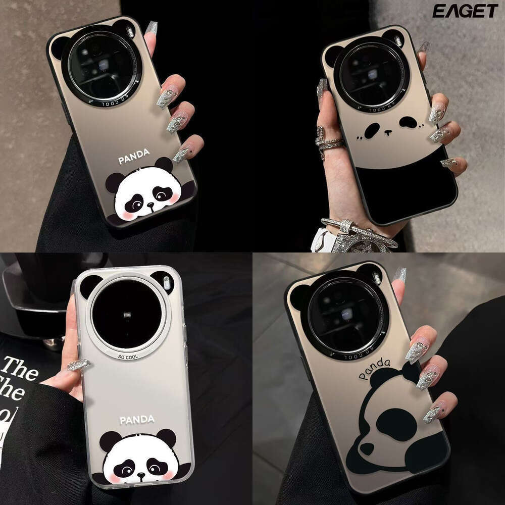 Panda Pattern Compatible with Huawei Mate70Pro Phone Case P70 New Model Honor 100Pro/Nova12/P60/ S260128 cc6