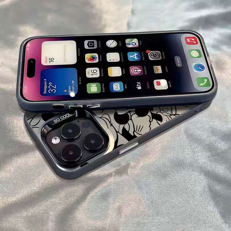 Tennis Mickey Compatible with Apple 15 Phone Case iPhone 17 Cross-Border 16 Pro Max Cartoon 13 Niche 14 S260128