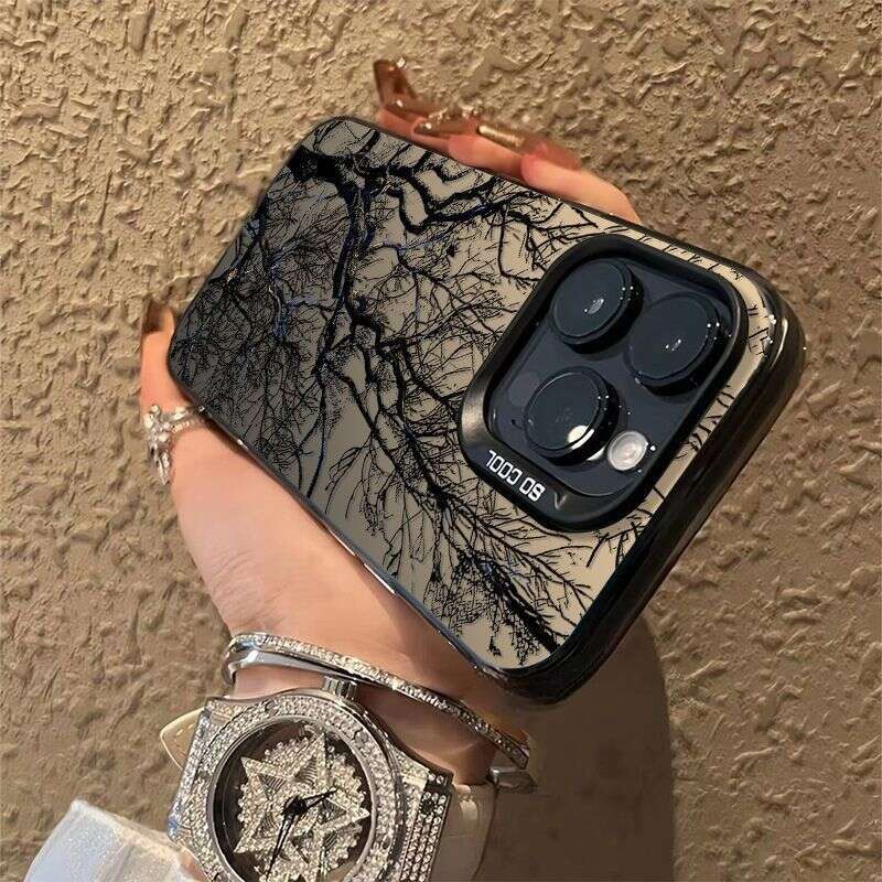 Sketch of a Dead Tree Suitable for Apple 16 Pro Max Creative iPhone 13/12 Phone Case 15 Plus Shockproof 11 S260128 753