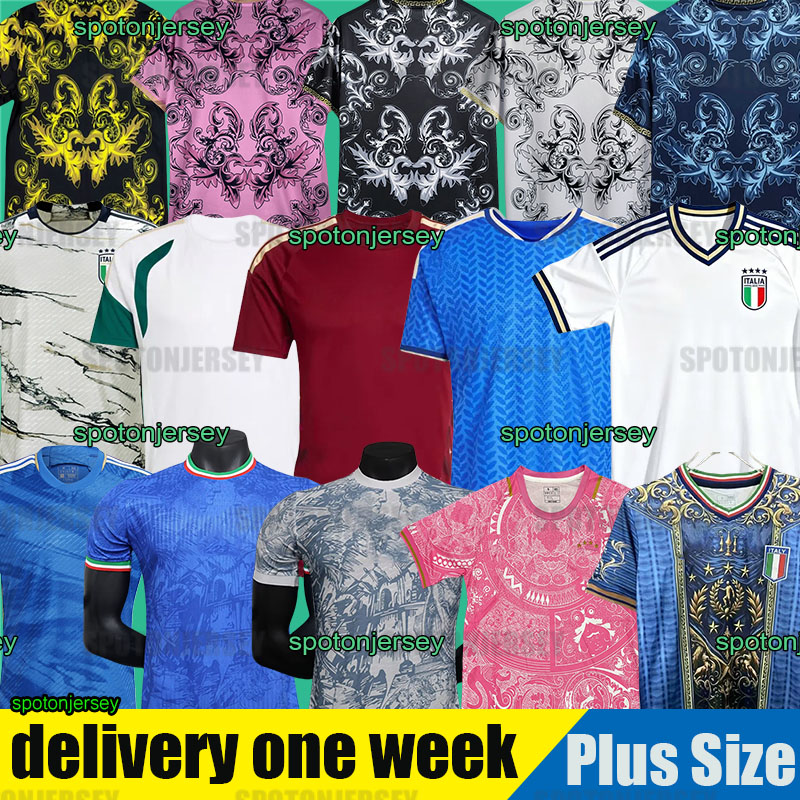 Soccer Jerseys 2026 Italy Soccer Jerseys 2026 2027 National Team Italian Jersey football shirts trainning topsfootball Shirt kids kit home away third kids kits