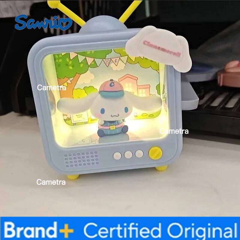 Sanrio Tv Nightlight Hello Kitty Cute Kuromi Cartoon Melody Creative Cinnamoroll Desktop Decoration Birthday Gift H2601281