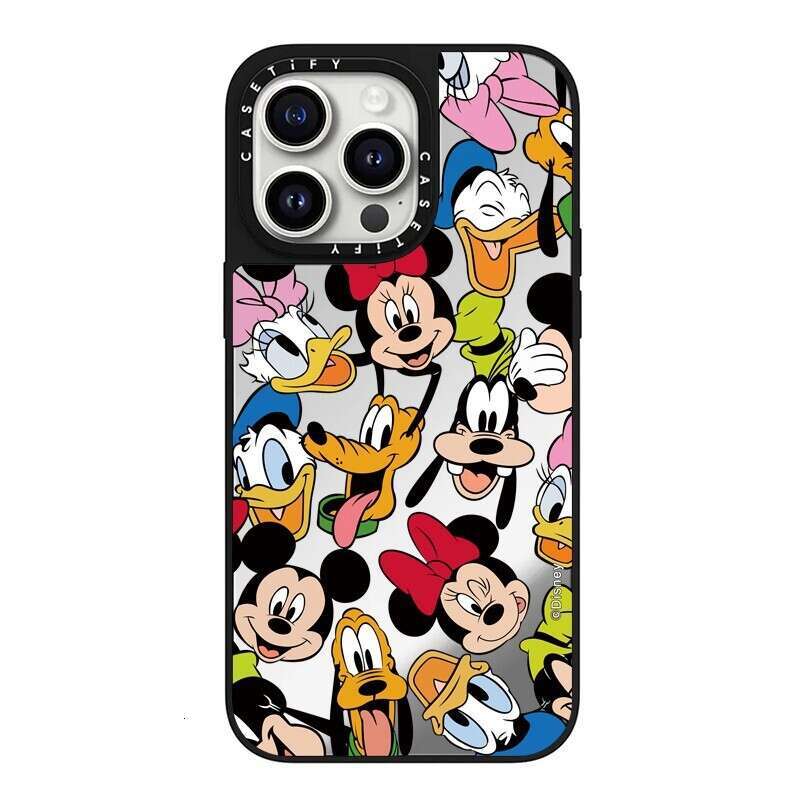 CASETi Mickey Snow White Compatible with iPhone 16 Apple 15 Pro Phone Case Cartoon 14 Shockproof S260128