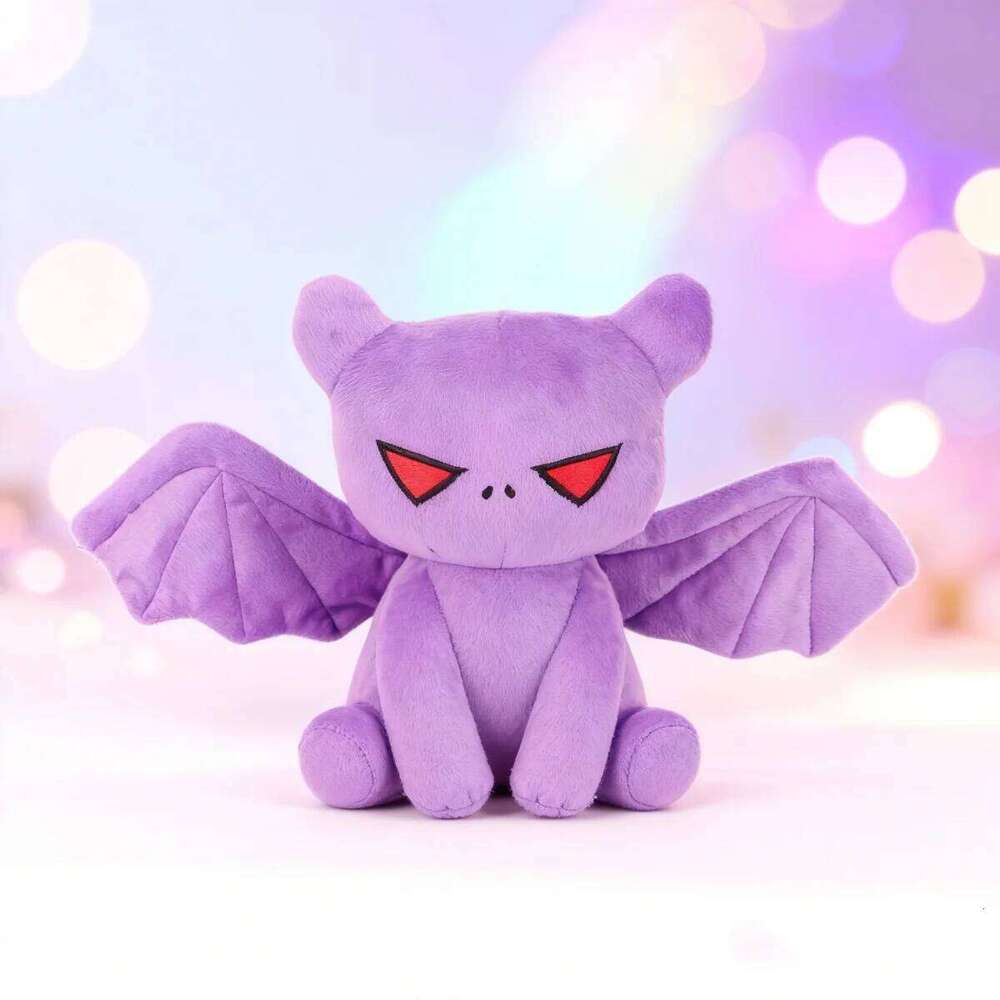 Cute 99 Nights In The Forest Plush Stuffed Animals Purple Bat Toy Game Fans Birthday Gifts Toys for Kids Christmas Y260128
