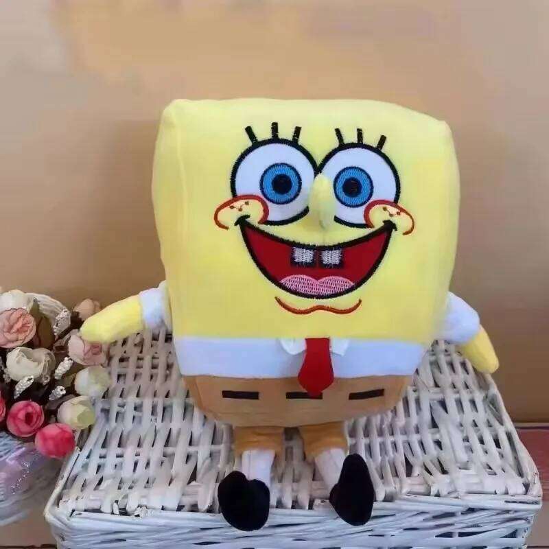 Genuine Anime Spongebob Squarepants Patrick Star Squidward Eugene H. Krabs Gary Kawaii Cartoon Stuffed Plush Toys Birthday Gift Y260128