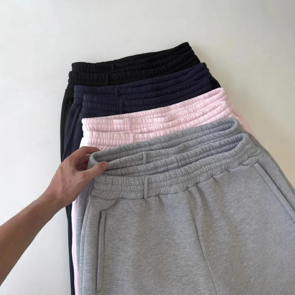 Summer Casual Fashion Jogger Shorts Men Cotton Breathable Loose Beach Short Pants Comfortable Gym Basketball Sport Zipper 260126